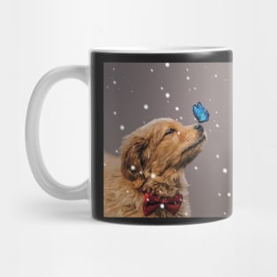 Labrador with Butterfly Mug